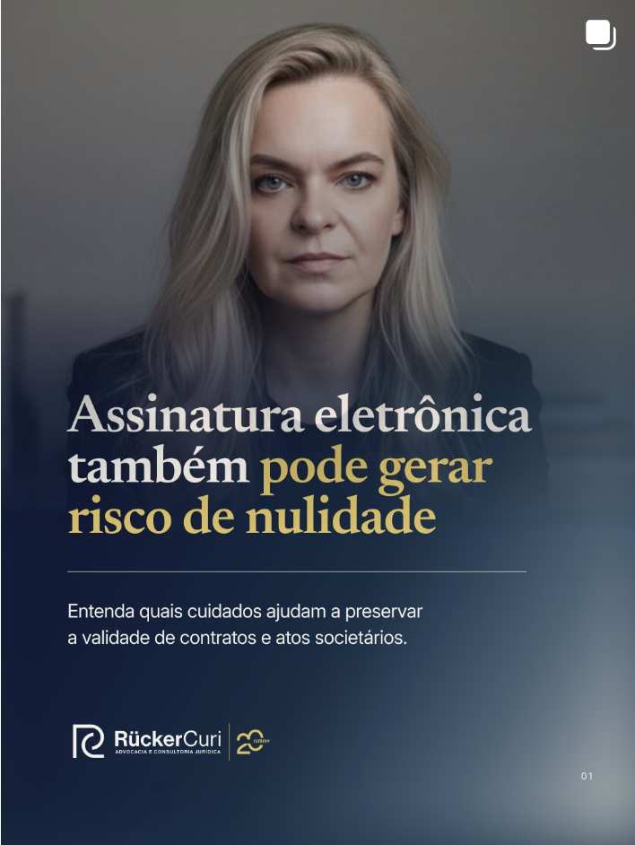 Post editorial em composição escura
